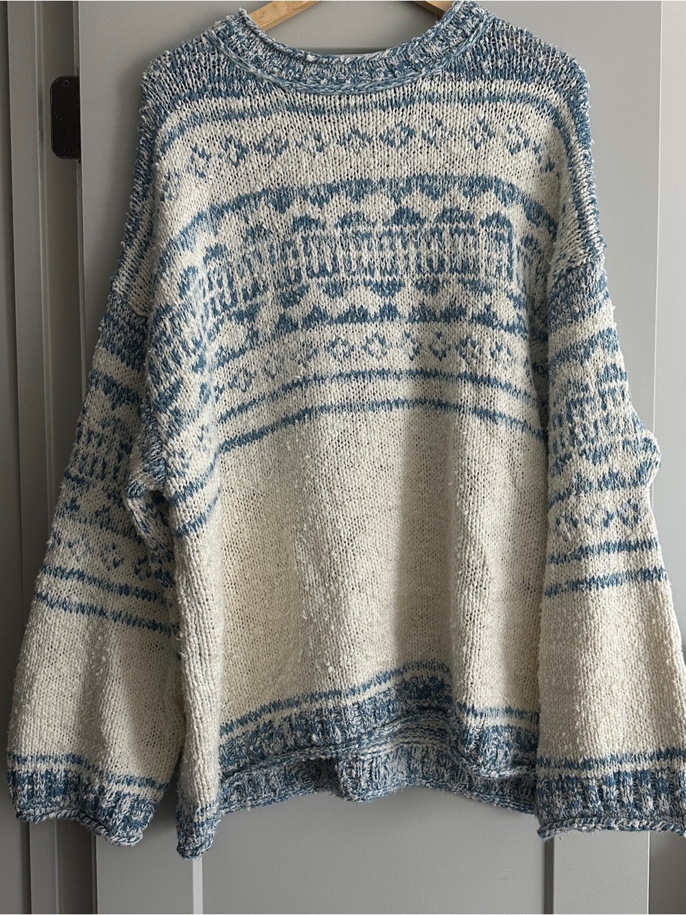 Free People Dani Pattern Sweater